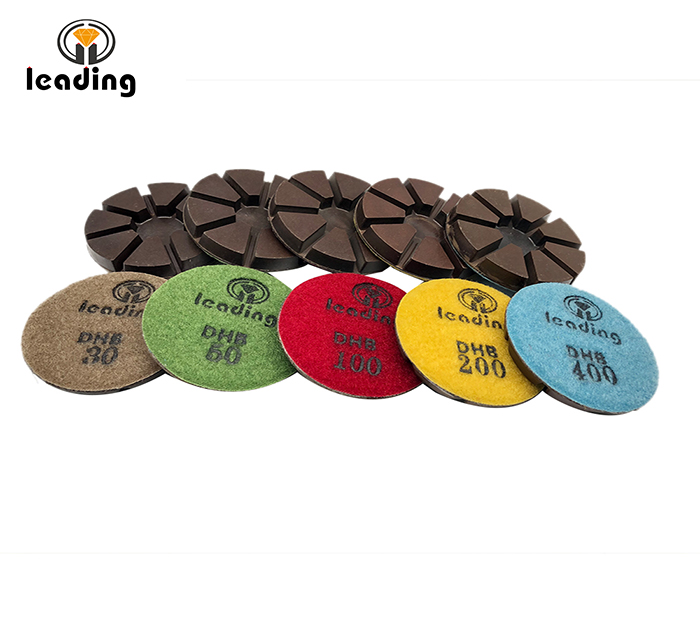 Husqvarna Durable Copper Hybrid Bond Transitional Pad 8 Pies Dry Use