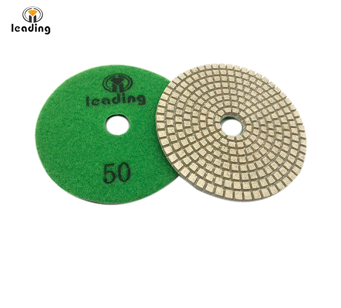 Leading White Wet Polishing Pads KNQ