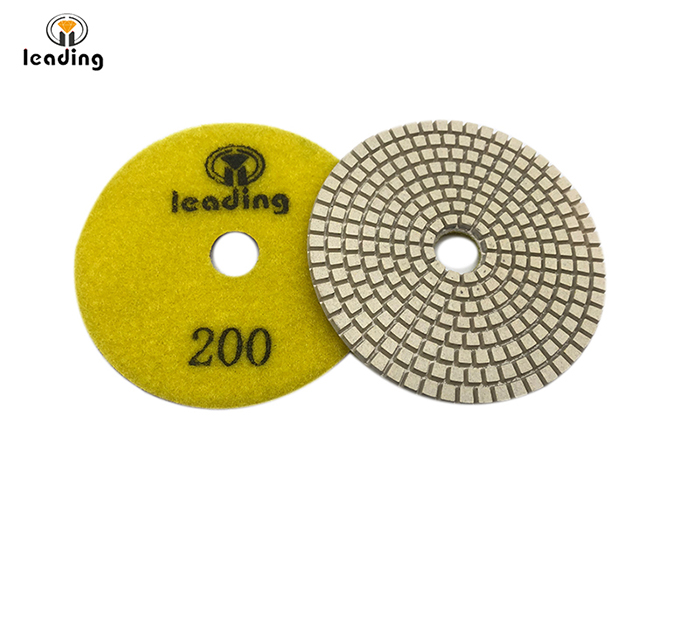 Leading White Wet Polishing Pads KNQ