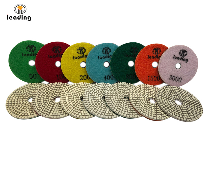 Leading White Wet Polishing Pads KNQ