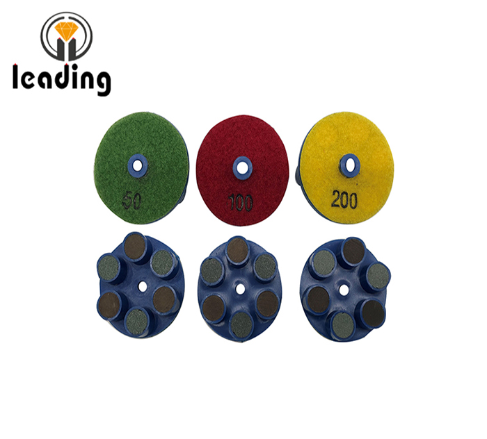6 Post Hybrid Metal Bond Pad with Plastic Supporter