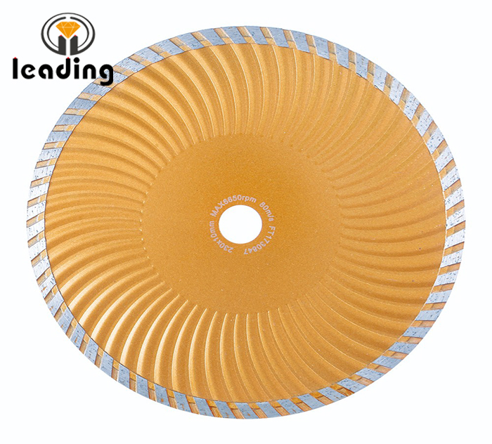 Cold Pressed Sintered Wave Turbo Blades