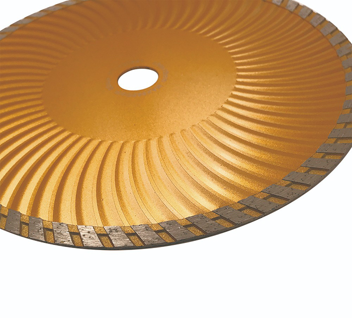 Cold Pressed Sintered Wave Turbo Blades