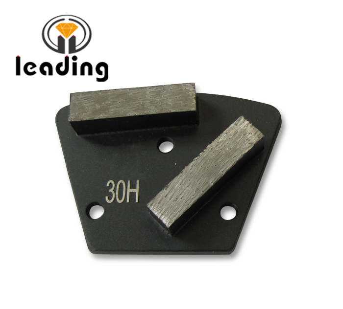 Trapezoid 2-Bar Diamond Grinding Plate