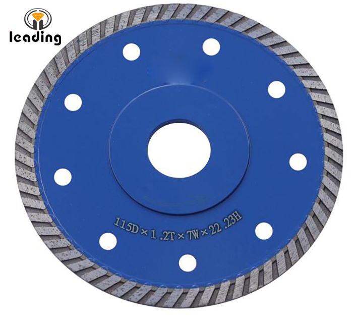 Quartz Thin Turbo Flange Diamond Blade