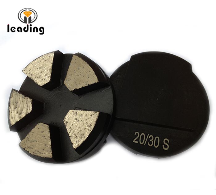 Fast Change Metal Bond Grinding Puck 5 Seg