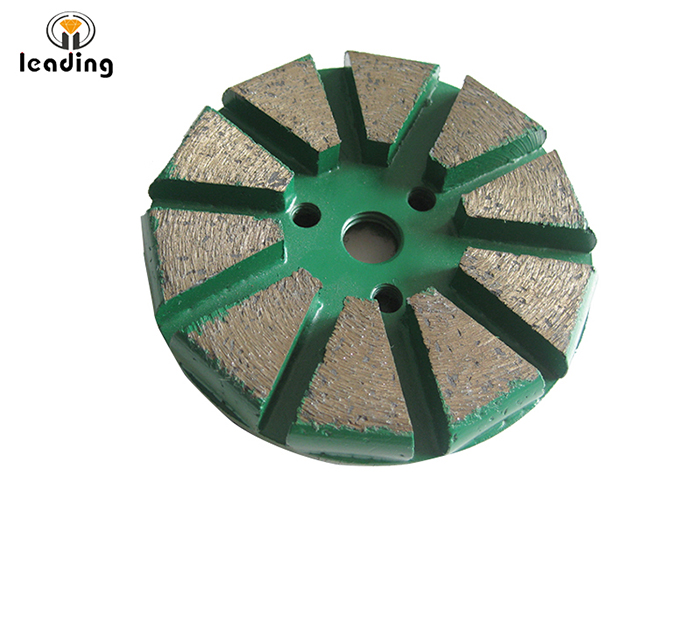 3 Inch Diamond Grinding Puck With 3xM6 Bolt-On Holes