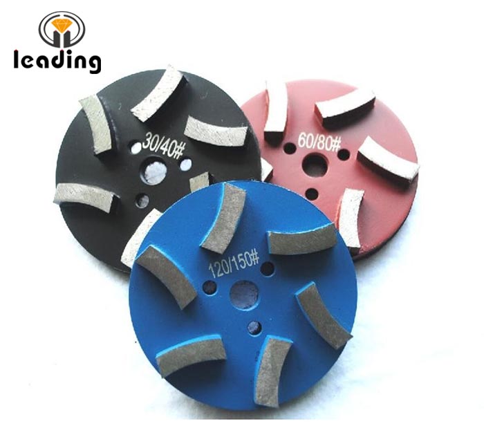 3 Inch Diamond Grinding Puck With 3xM6 Bolt-On Holes