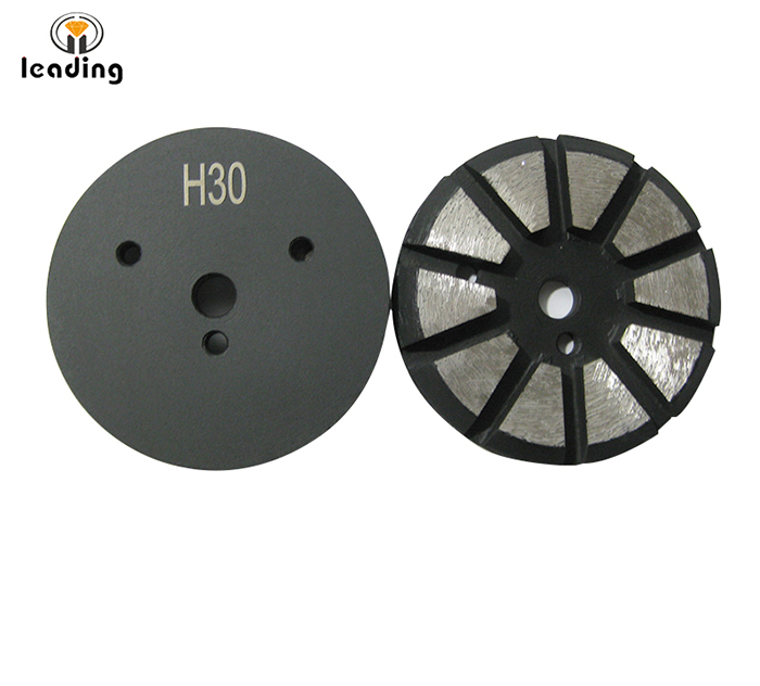 3 Inch Diamond Grinding Puck With 3 Holes Bolt on