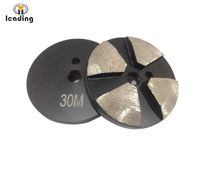 Terrco Rough Grinding Beveled Edge Disc with the speed shift system or bolt on applications