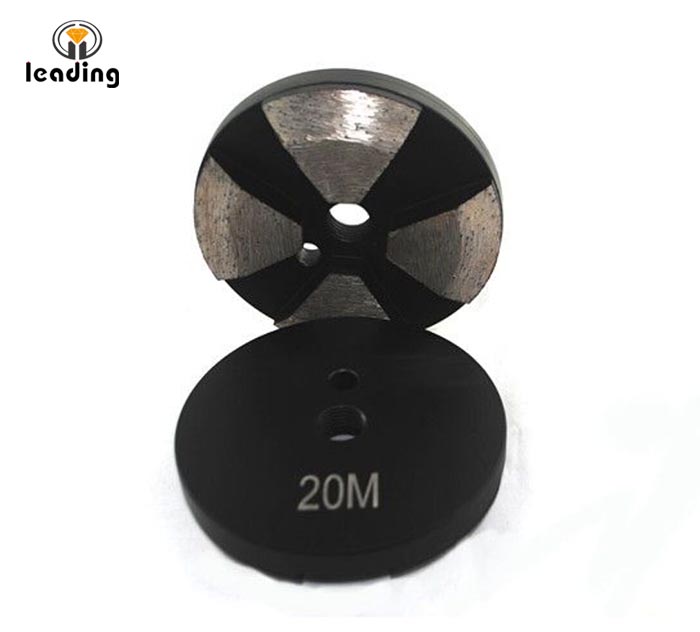 Terrco Rough Grinding Beveled Edge Disc with the speed shift system or bolt on applications