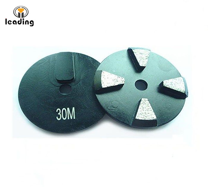 Terrco Rough Grinding Beveled Edge Disc with the speed shift system or bolt on applications