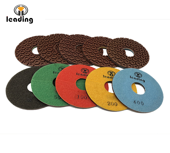 Copper Hybrid Edge Polishing Pads Honeycomb