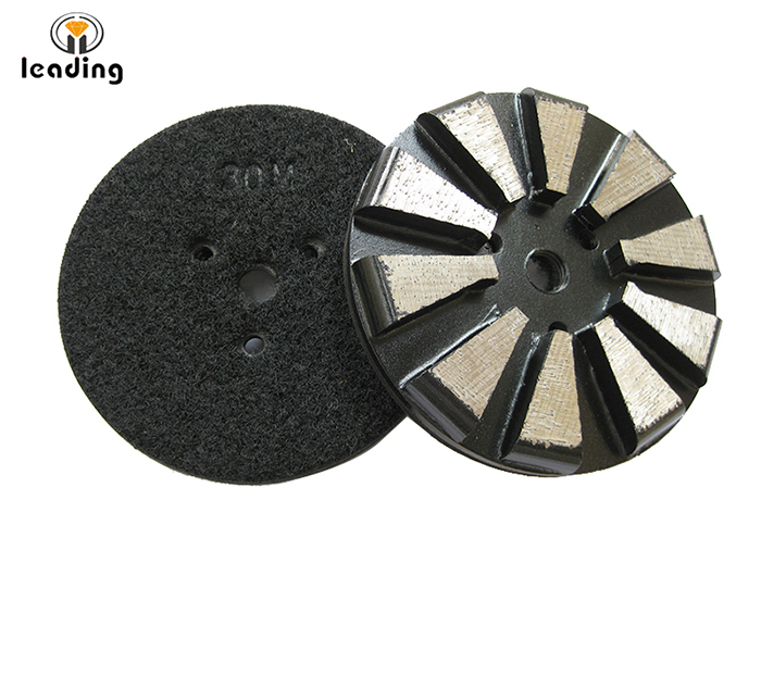 4 inch Grinding Pucks Beveled Segment Pro Series