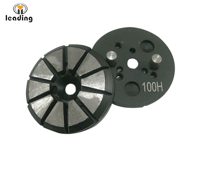 Universal Ten Beveled Diamond Grinding Puck Polar Magnetic