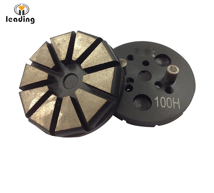 Universal Ten Beveled Diamond Grinding Puck Polar Magnetic