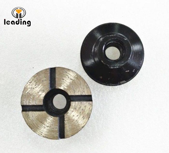 Diamond Grinding Puck with thread connector