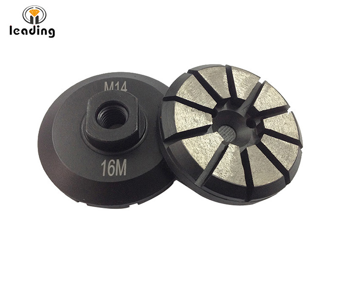 Diamond Grinding Puck with thread connector