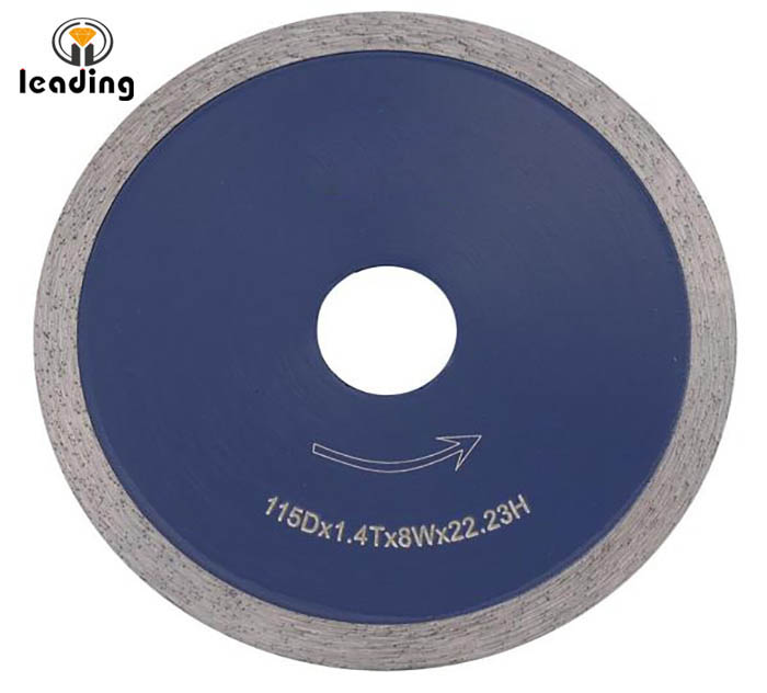 Porcelain Continuous Rim Diamond Blade