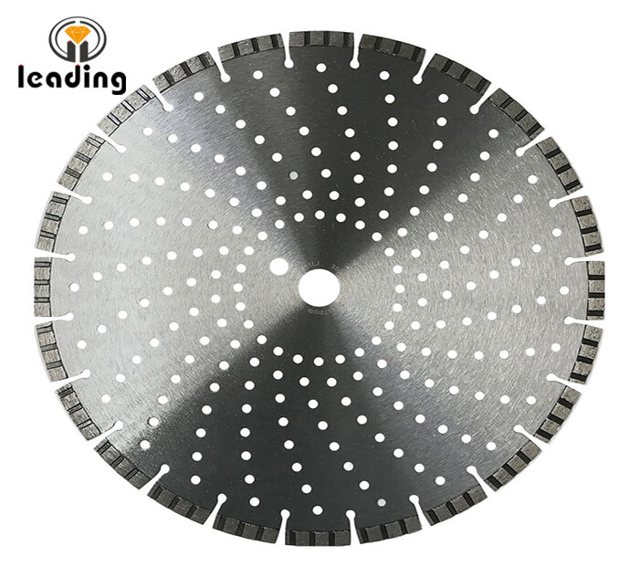 Laser Welded Turbo Segmented Blades for Granite