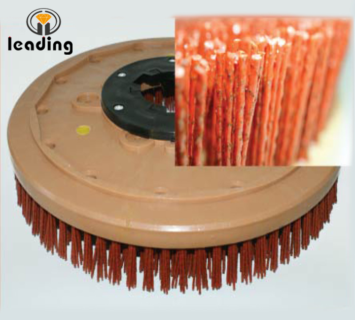 Floor Scrubbing Brush Grit 36# (Orange)