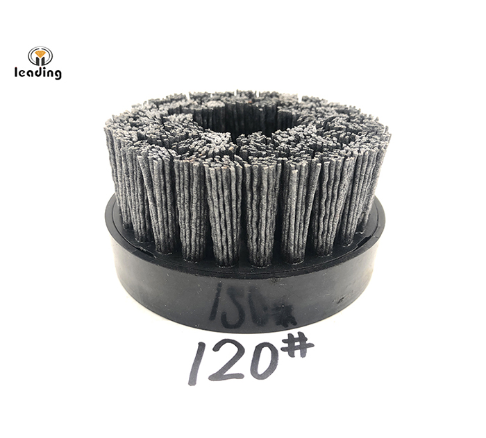 4 inch (100mm) Silicon Carbide Brush with M14 or 5/8