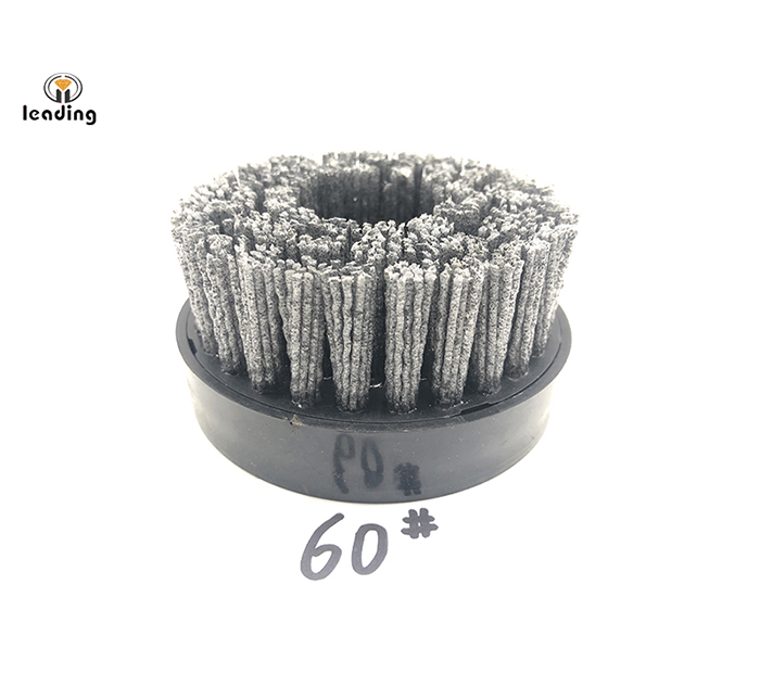 4 inch (100mm) Silicon Carbide Brush with M14 or 5/8