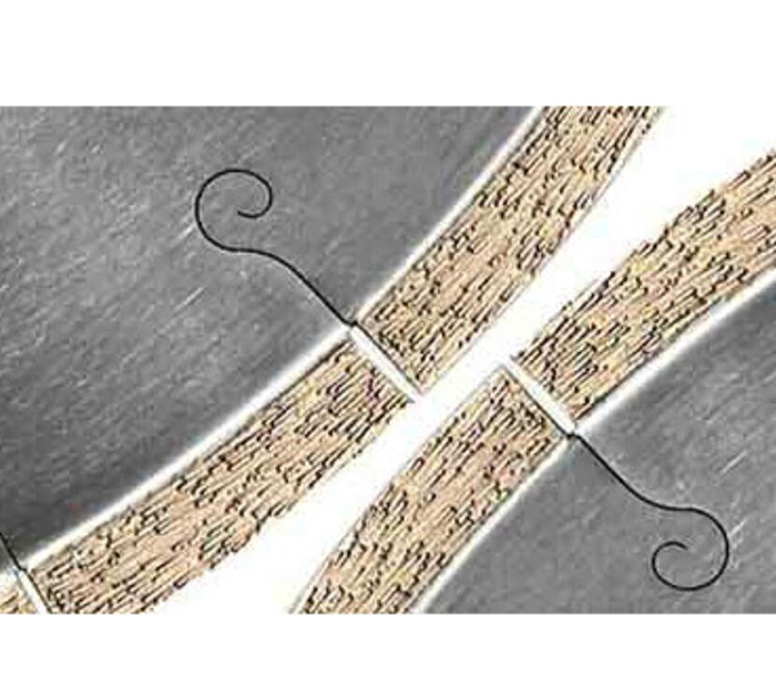Bridge Saw Blade - FAN Edge Cutting Blade For Microcrystal Stone