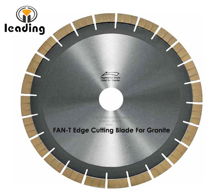 Bridge Saw Blade - FAN-T Edge Cutting Blade And Segment (RVF) For Granite