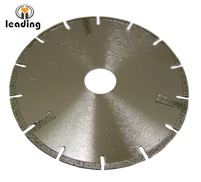 U-Slot Electroplated Blade with Side Protection Strips