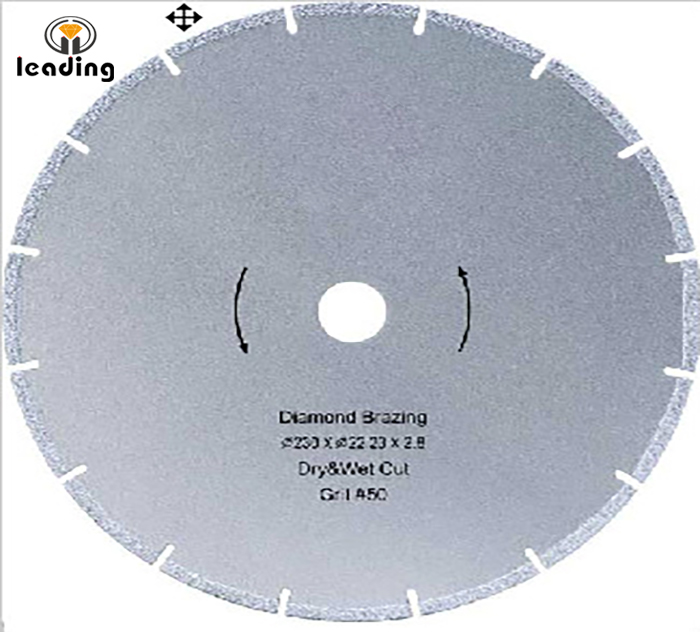 Vacuum Brazed Diamond Saw Blade