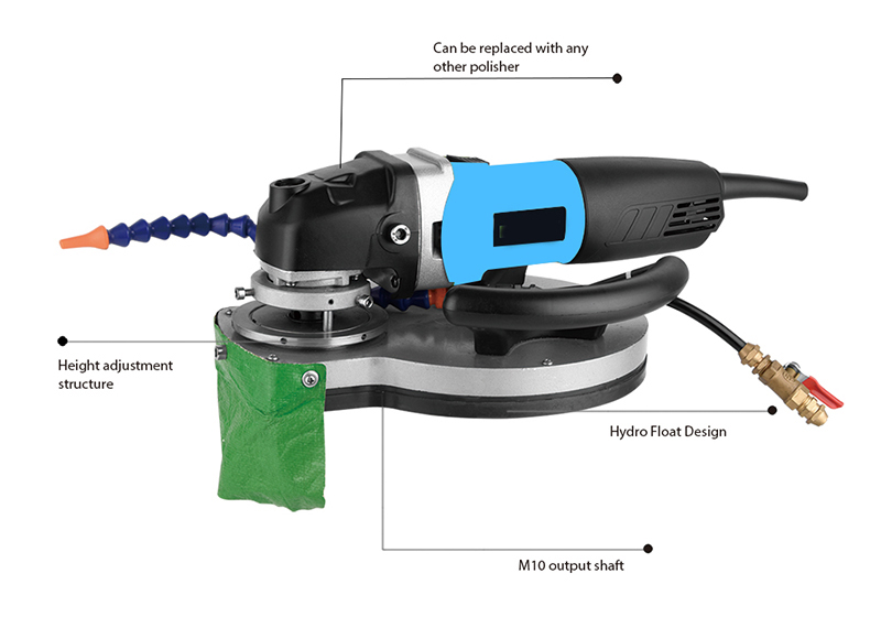 Protable Stone Edge Profiling Router Machine SPR3031