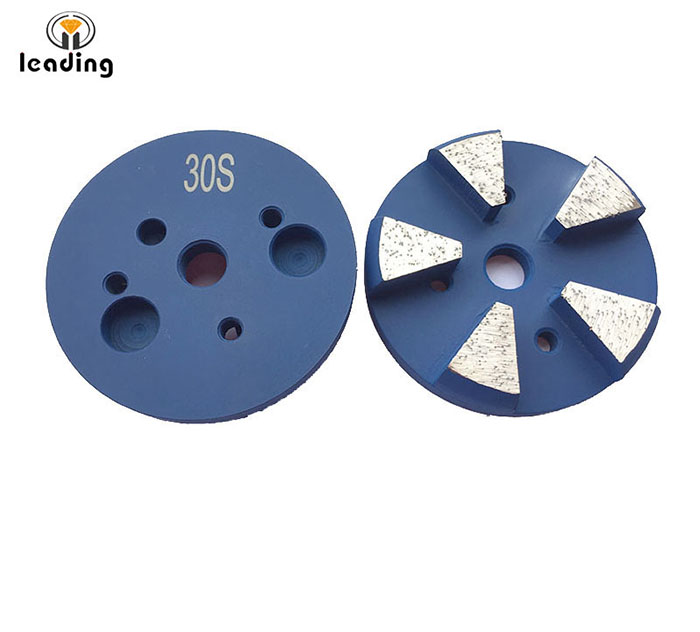 Universal Five Beveled Diamond Grinding Puck Polar Magnetic