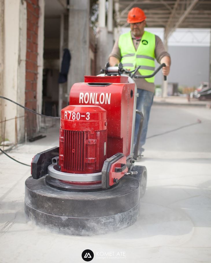 LDR780-3 Planetary Concrete Floor Grinder with 3 Grinding Heads