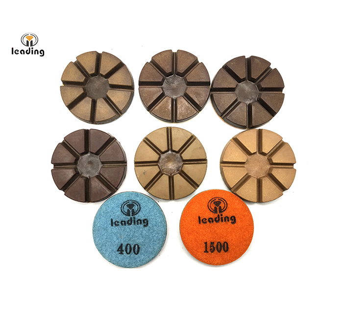 8 Pies Concrete Floor Dry Resin Polishing Pads