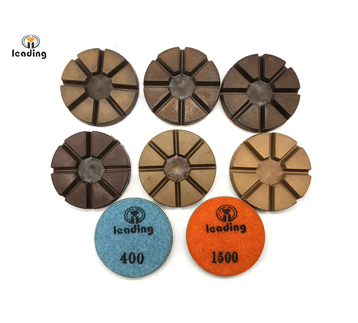 Husqvarna Resin Bond Polishing Pads  8 Pies