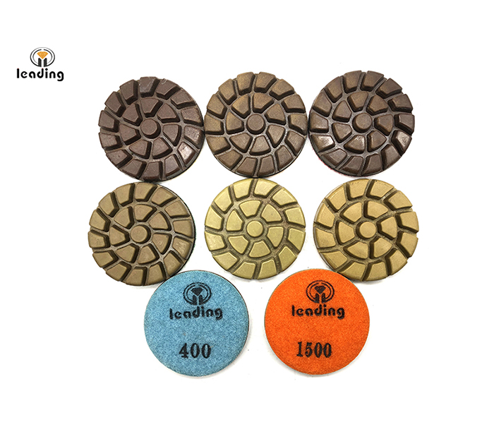 Spiral Concrete Floor Dry Resin Polishing Pad