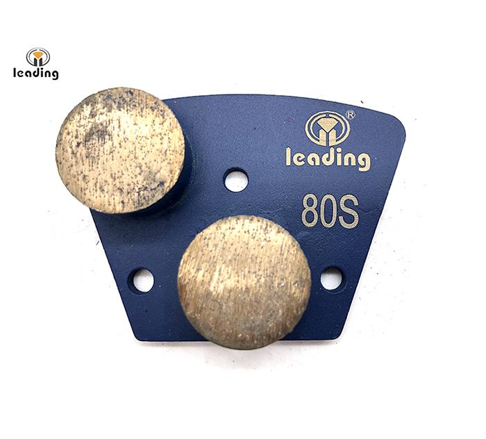 Round Segment Diamond Grinding Trapezoid Plate Bolt On