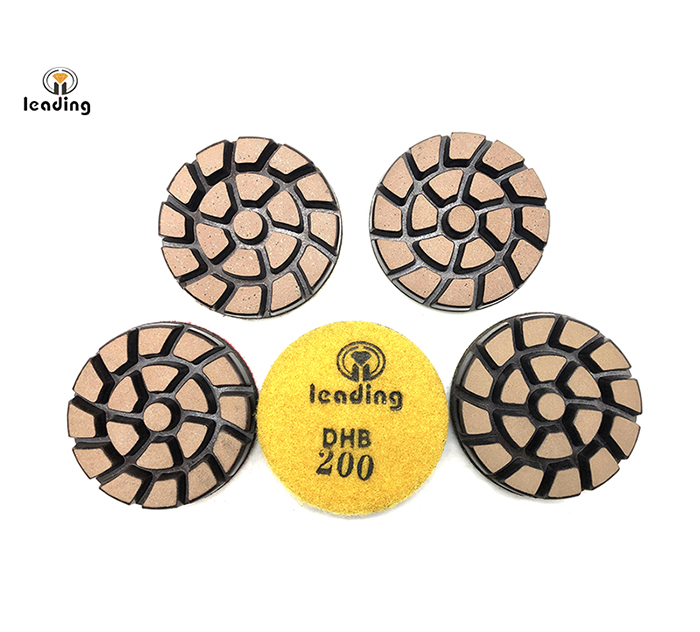 Husqvarna Copper Hybrid Bond Transitional Pads Spiral Dry Use