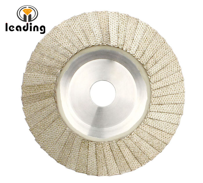 Electroplated Diamond Flap Discs for Shaping and Polishing Granite, Marble, Engineered Stone, Ceramic, Porcelain, Quartzite