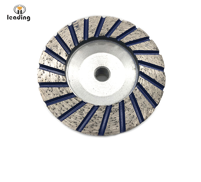 Aluminum Turbo Diamond Grinding Cup Wheels