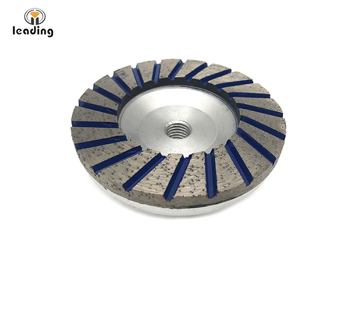 Aluminum Turbo Diamond Grinding Cup Wheels