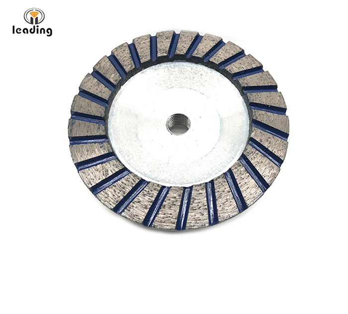 Aluminum Turbo Diamond Grinding Cup Wheels