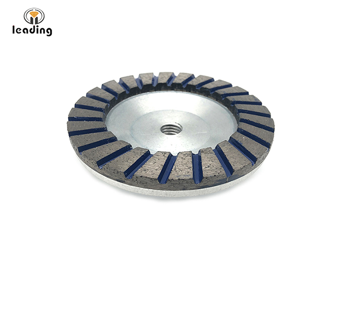 Aluminum Turbo Diamond Grinding Cup Wheels