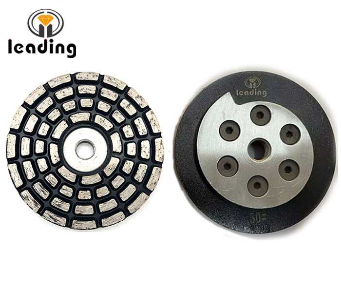 Sintered Diamond Cup Wheel with Aluminum Snail Lock