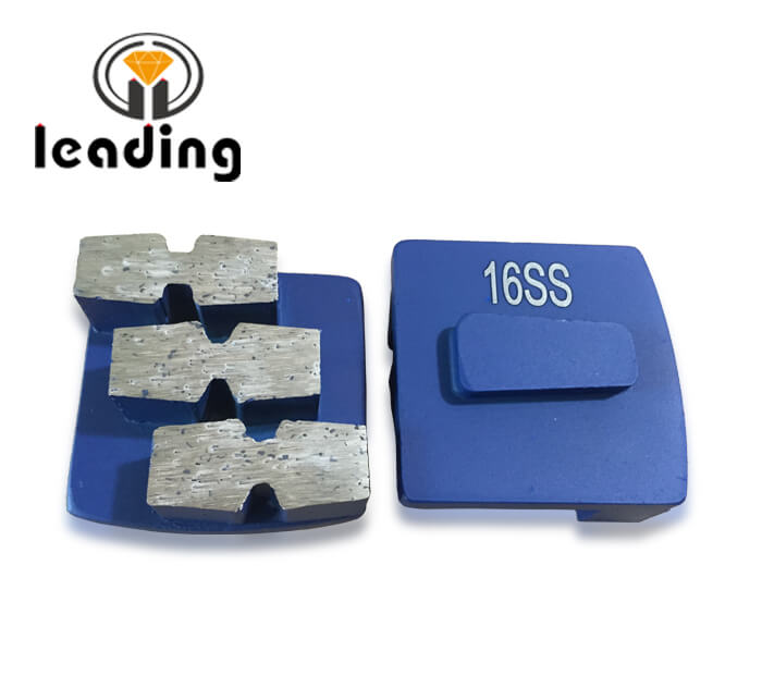 Husqvarna Redi Lock Grinding Tools for surface preparation - Three Peanut Segments