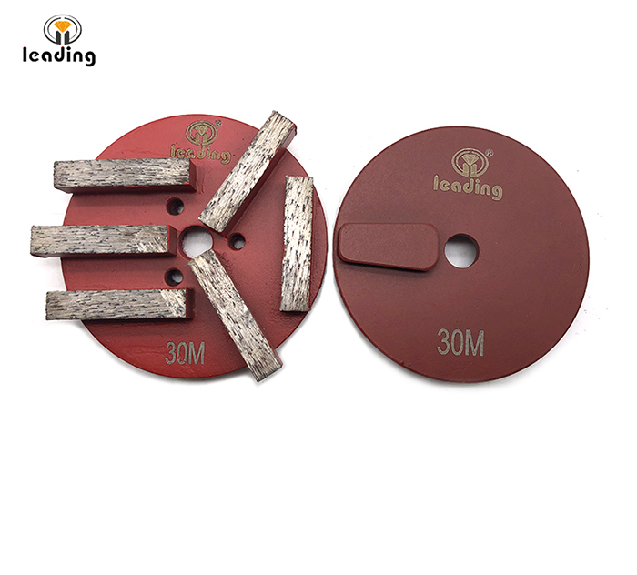 Husqvarna Lippage Disc - 6 Rectangle Seg Diamond Segments with RediLock Dovetail