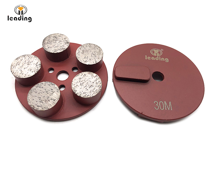 Husqvarna Lippage Disc - 5 Round Seg Diamond Segments with RediLock Dovetail