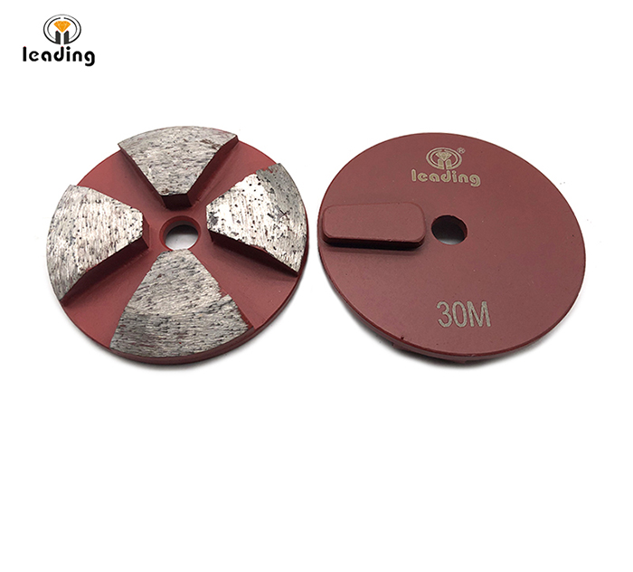 Husqvarna Lippage Disc - 4 Cambered Seg Diamond Segments with RediLock Dovetail