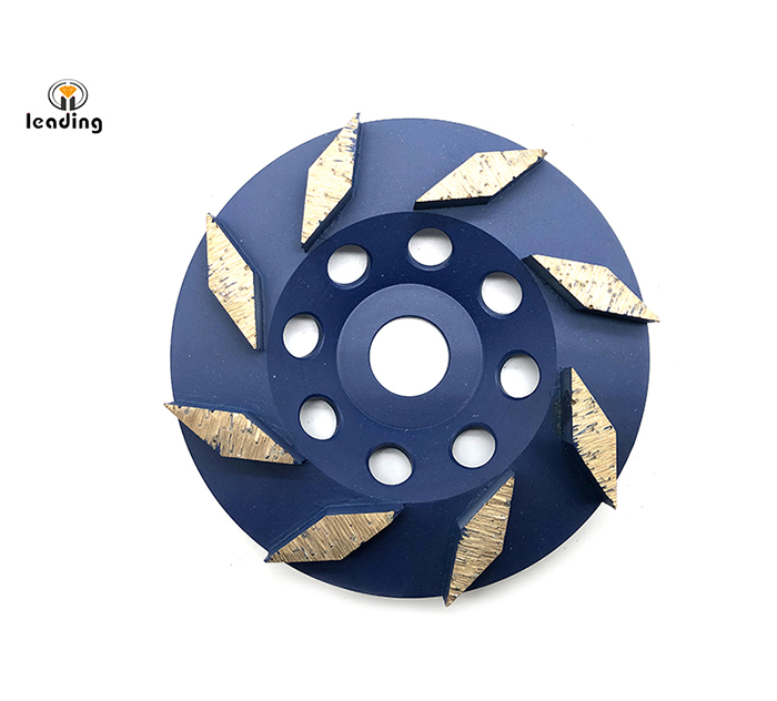 Long Rhombus Diamond Cup Wheel